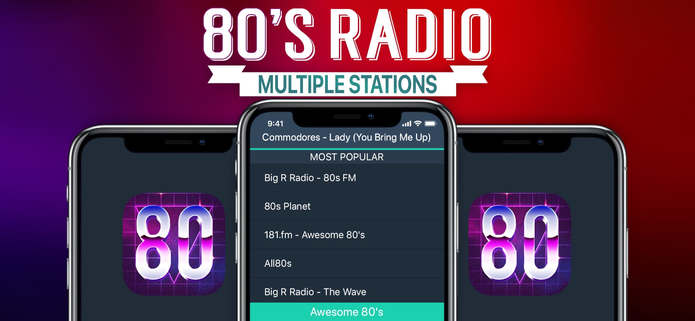 80s Radio+ screenshot 1 - screenshot