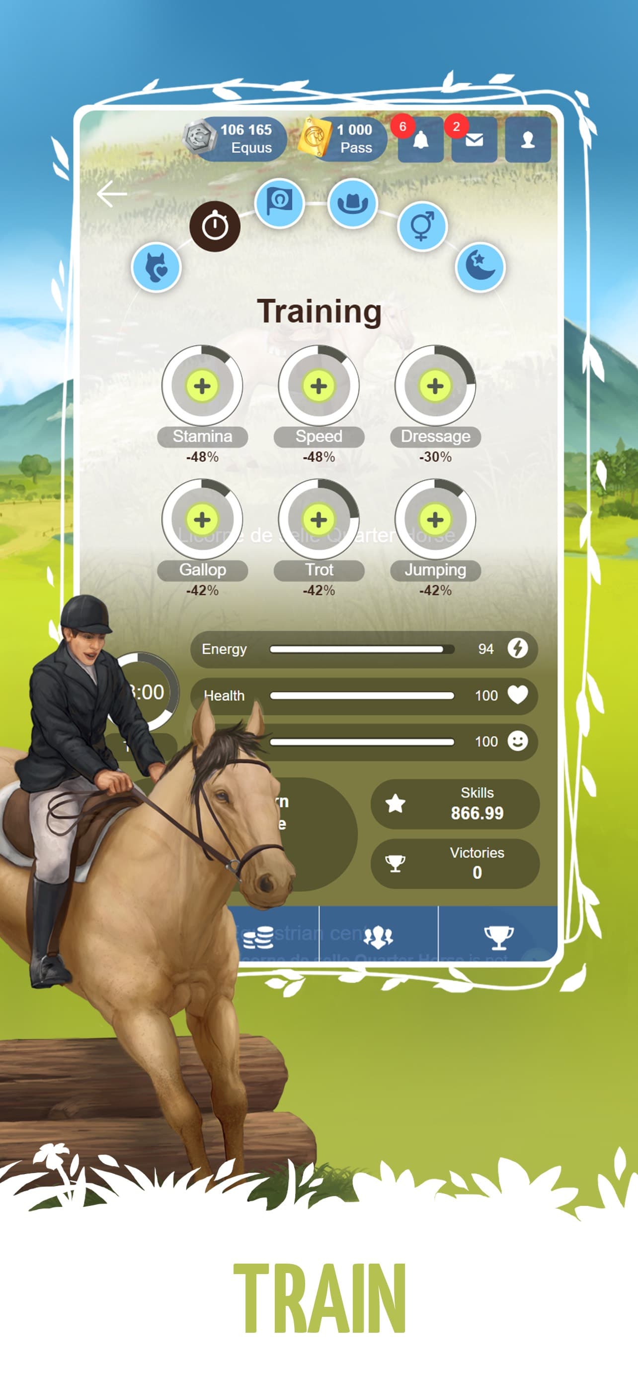 Howrse screenshot 4 - screenshot