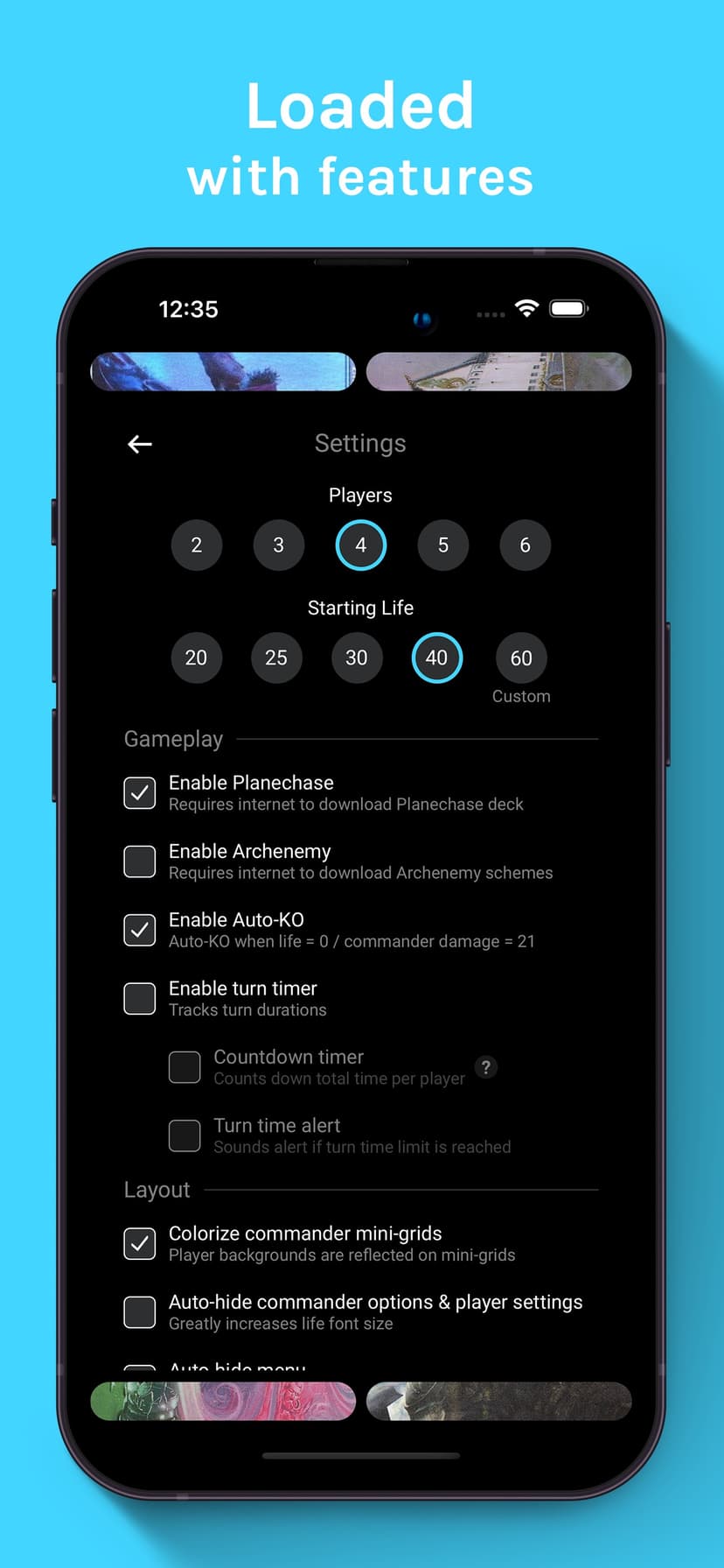 Lifetap Life Counter for MTG screenshot 5 - screenshot