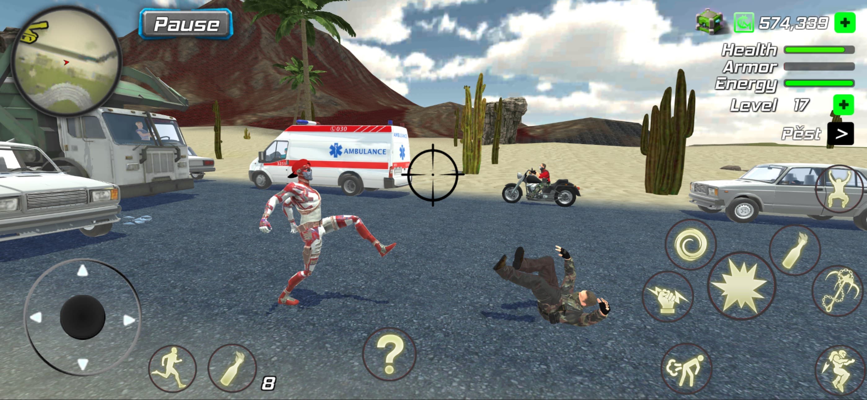 Green Rope Hero Vegas City screenshot 7 - screenshot