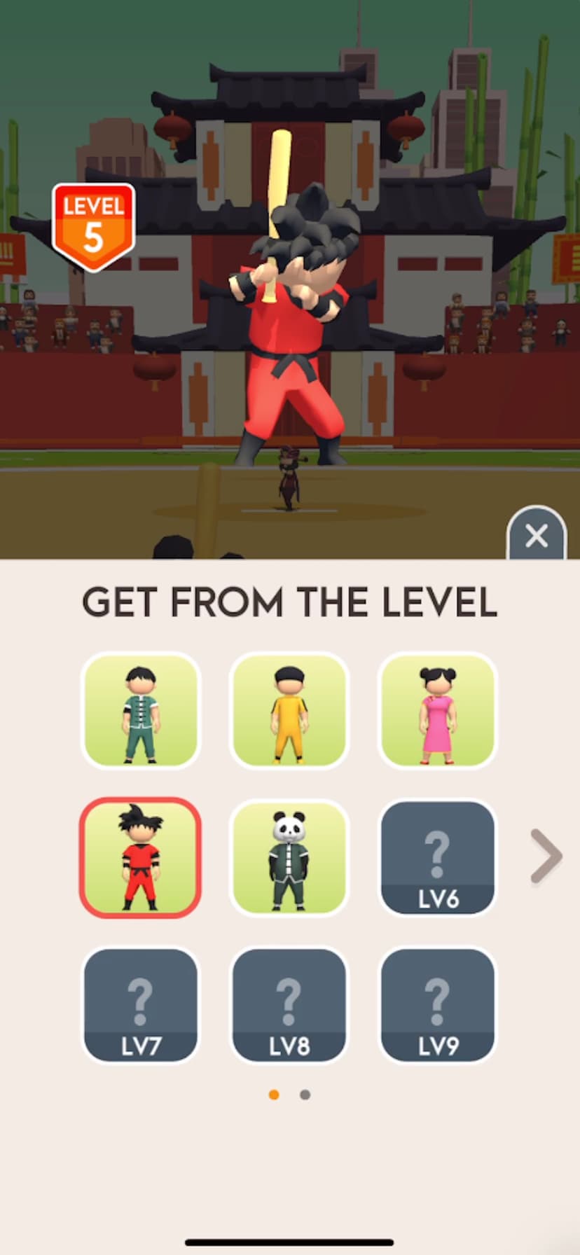 Kung Fu Ball! - BaseBall Game screenshot 4 - screenshot