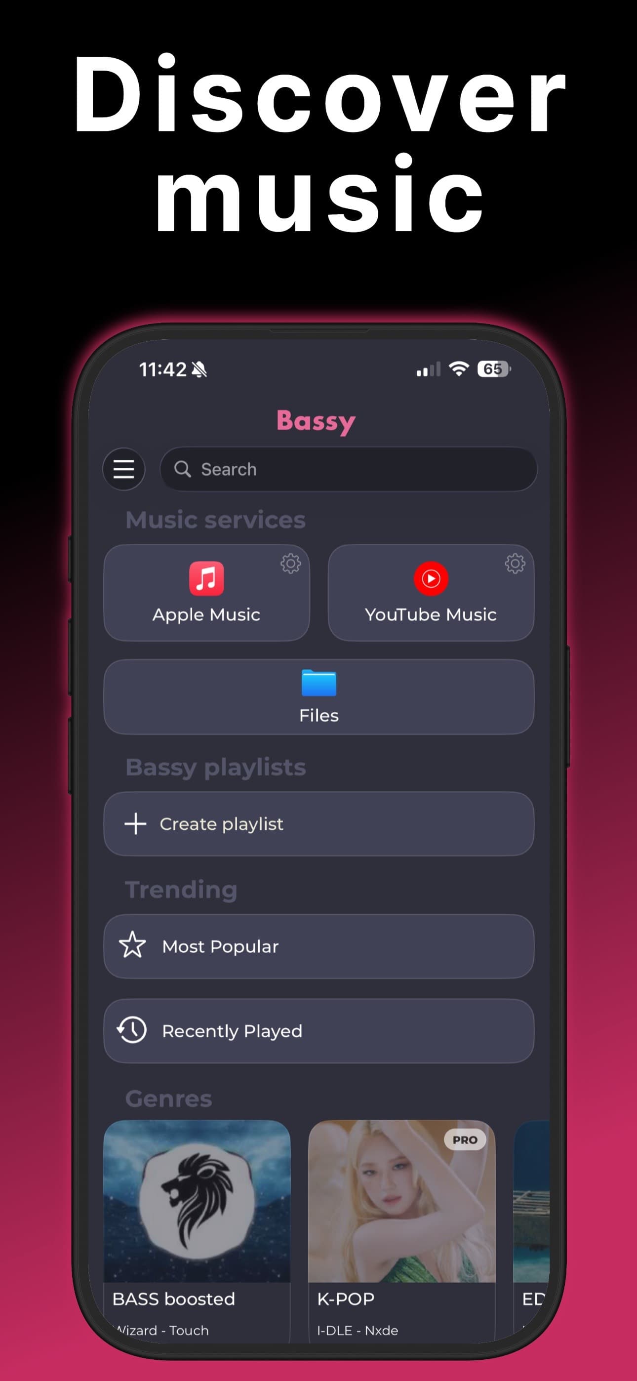 Bass Booster & Music EQ: BASSY screenshot 4 - screenshot