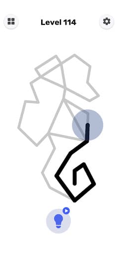 Line It Once: 1 Touch Puzzle screenshot 2 - screenshot