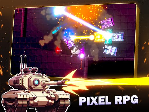 Laser Tanks: Pixel RPG screenshot 13 - screenshot