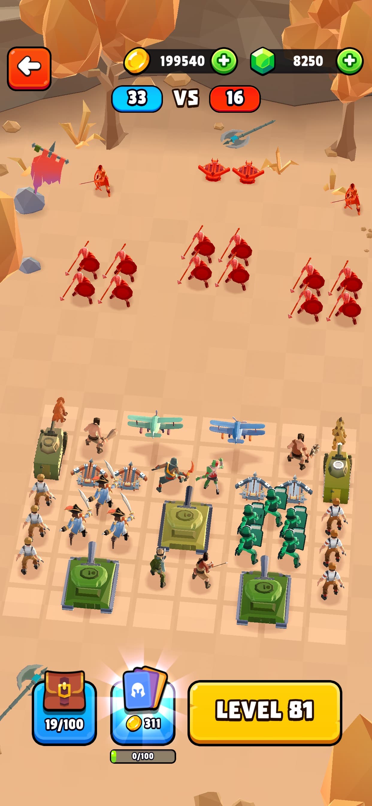 Battle Simulator: Idle Warfare screenshot 7 - screenshot