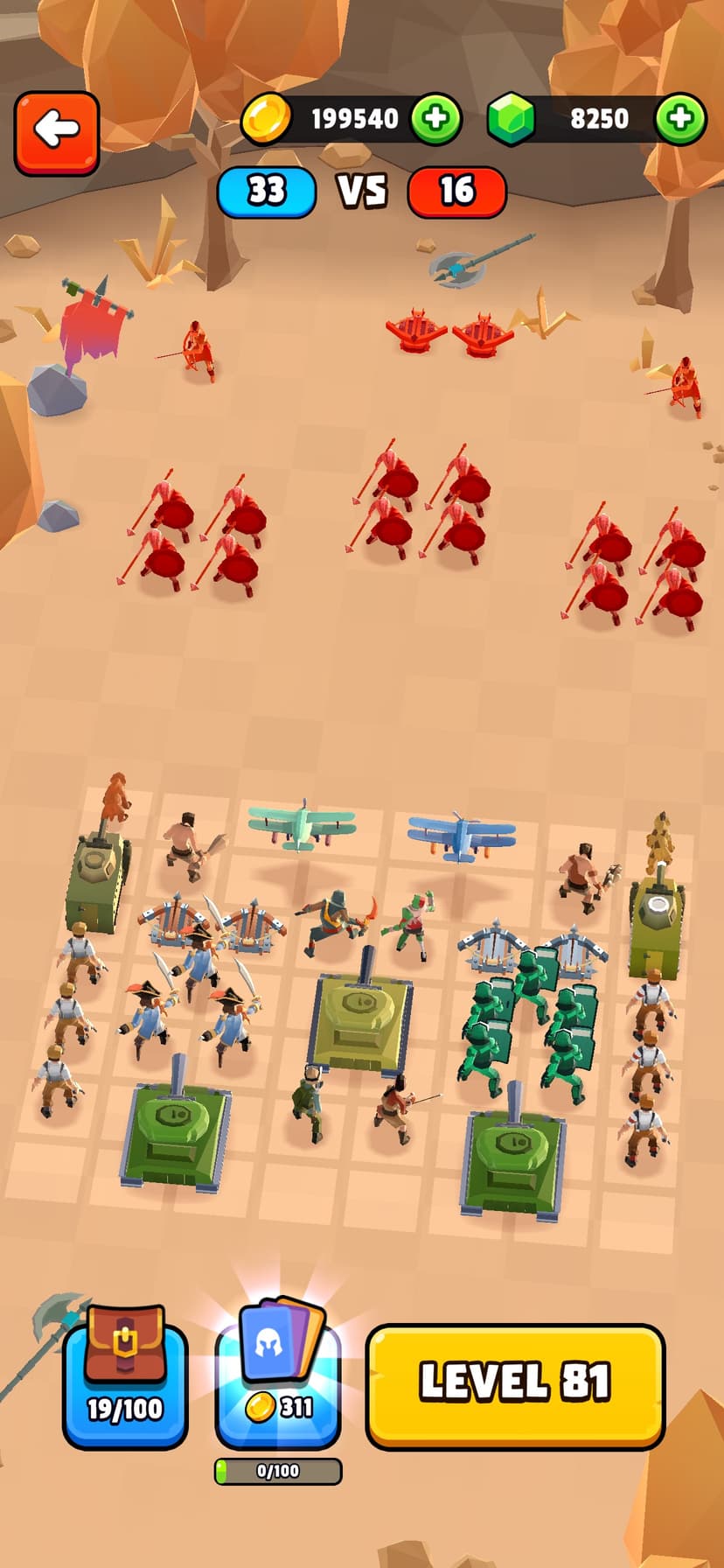 Battle Simulator: Idle Warfare screenshot 7 - screenshot