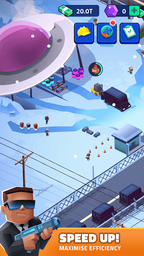 Idle Area 51 screenshot 3 - screenshot