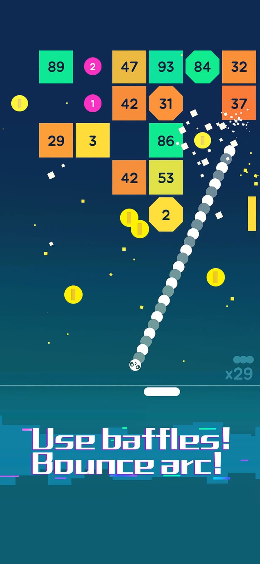 Snake Bricks-Bounce Balls screenshot 4 - screenshot