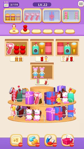 Goods Sort 3D - Match Sort screenshot 5 - screenshot