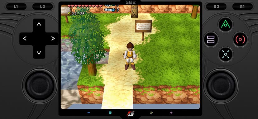Gamma - PS 1 Game Emulator screenshot 1 - screenshot