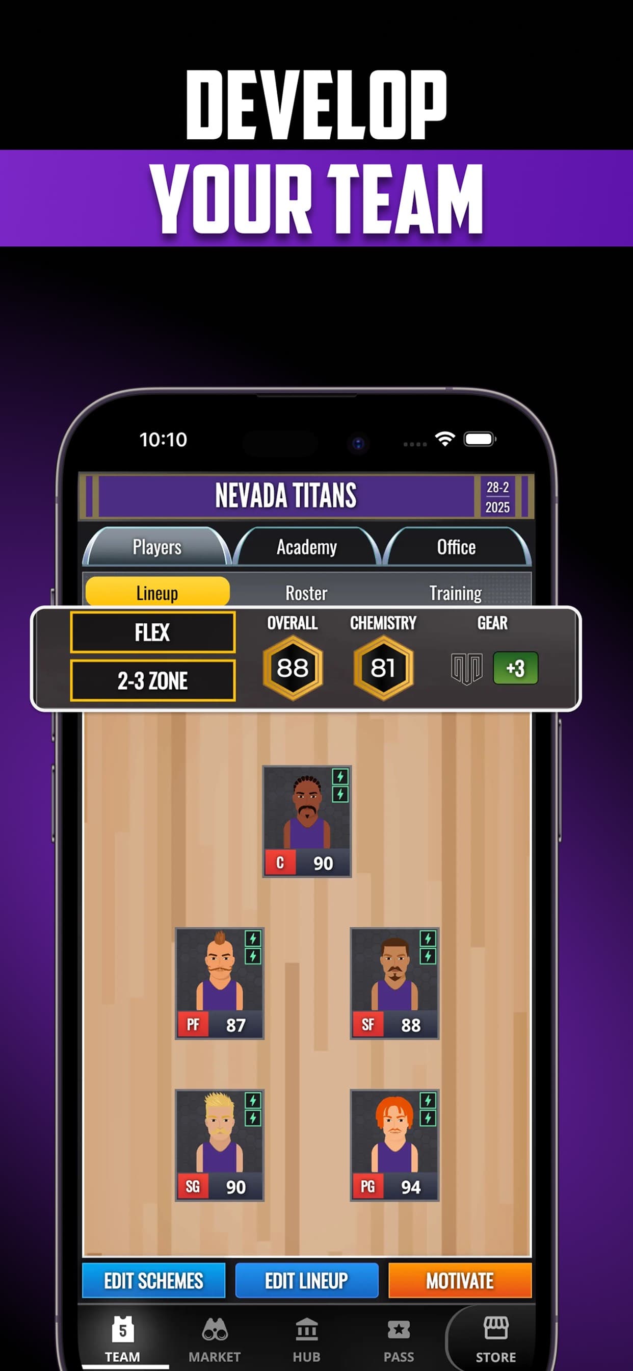 ULT College Basketball Coach screenshot 3 - screenshot