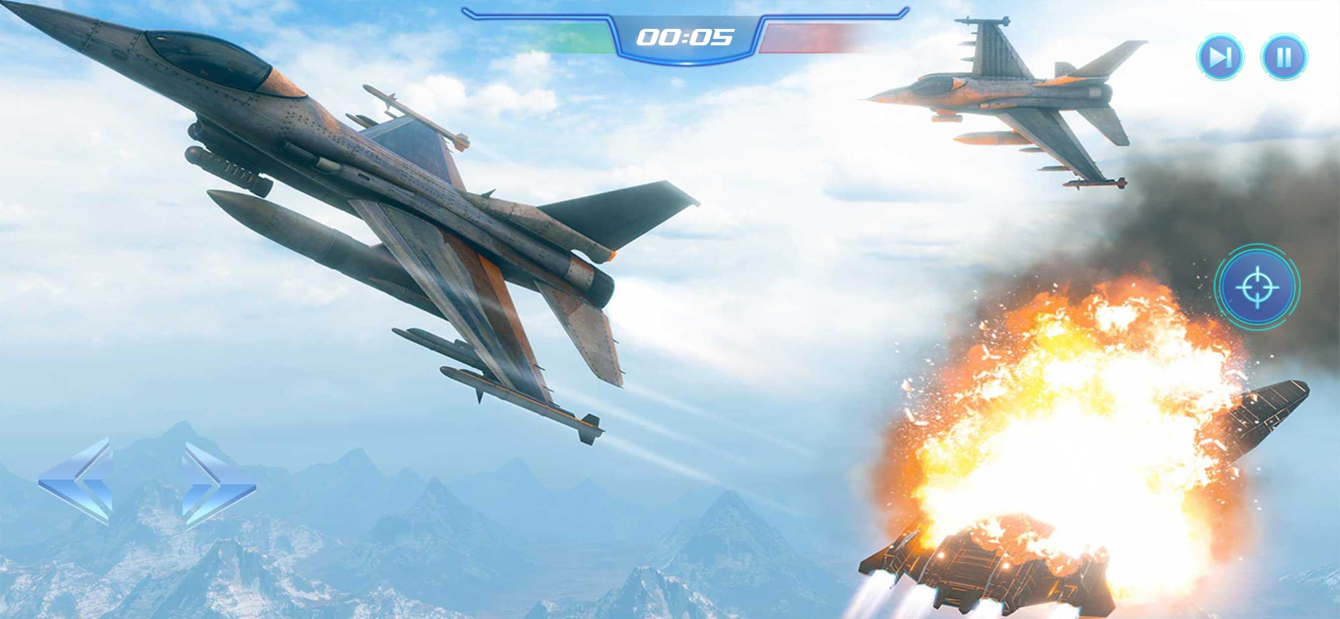 Jet Fighter Air War Simulator screenshot 3 - screenshot
