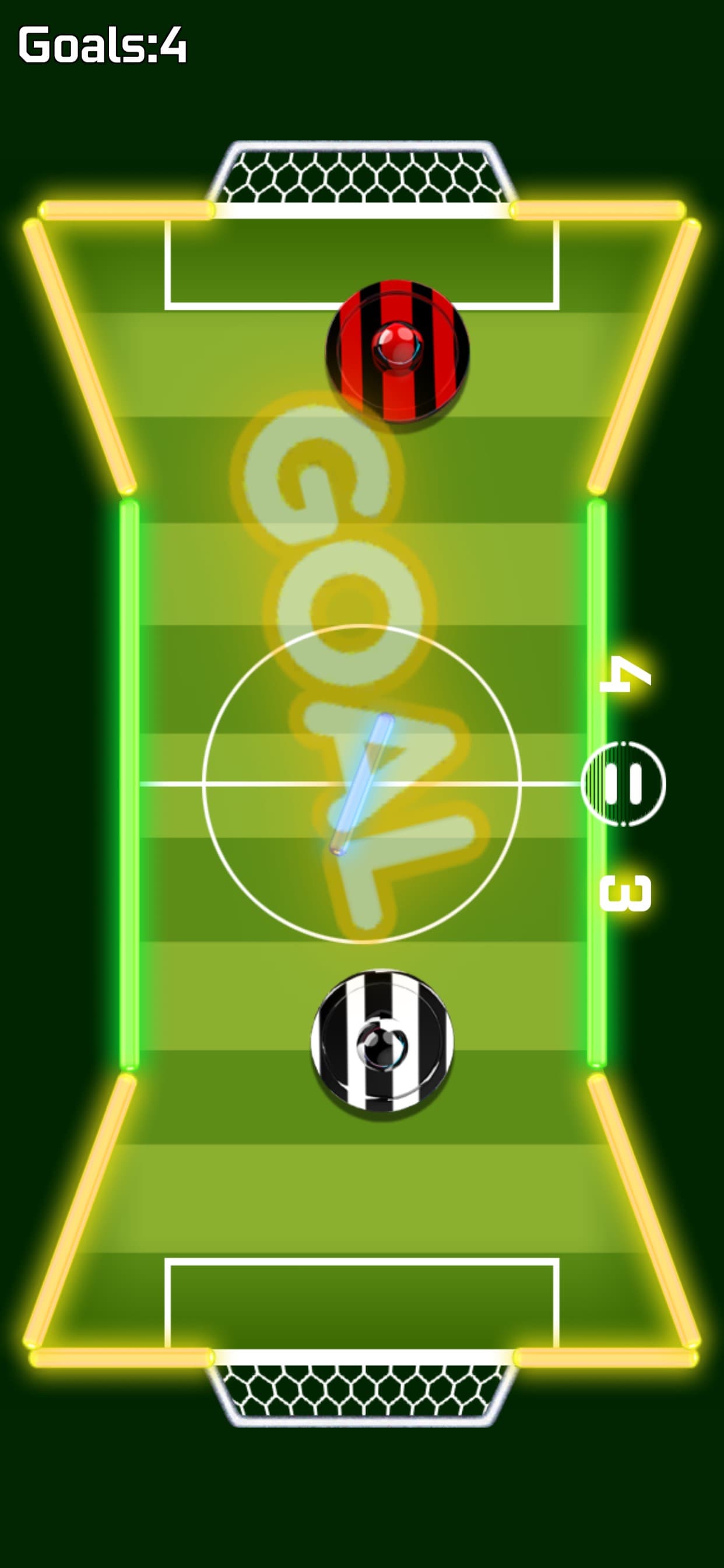 Glow Hockey Strike screenshot 2 - screenshot