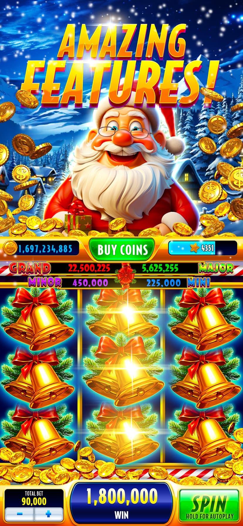 Xtreme Slots Vegas Casino Game screenshot 1 - screenshot