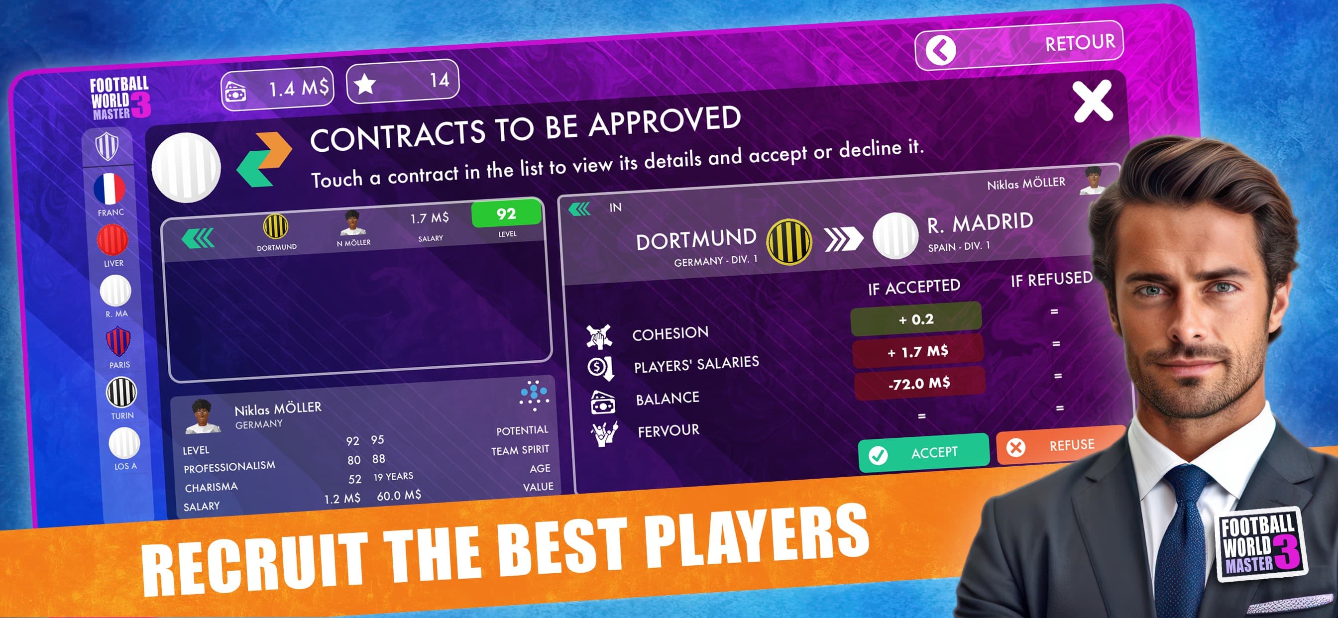 Football World Master 3 screenshot 4 - screenshot