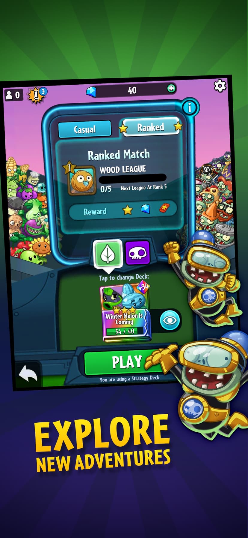 Plants vs. Zombies™ Heroes screenshot 4 - screenshot