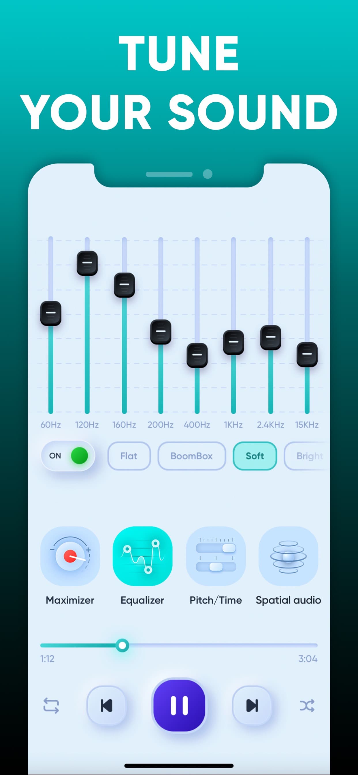 Equalizer - Volume Booster EQ screenshot 1 - screenshot