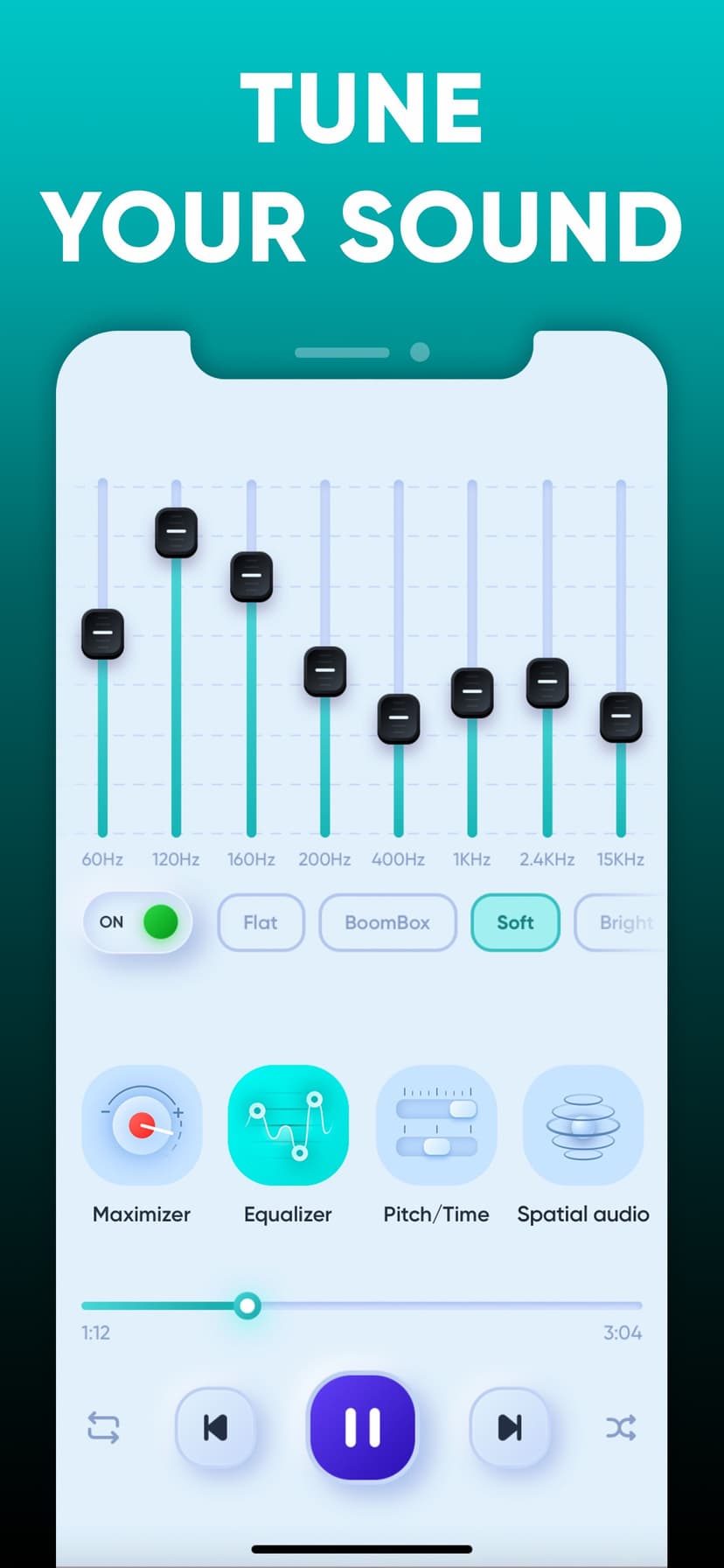 Equalizer - Volume Booster EQ screenshot 1 - screenshot
