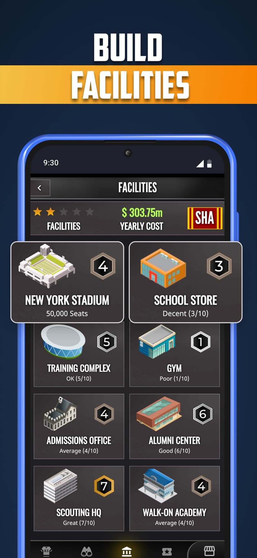 ULT College Football Coach screenshot 6 - screenshot