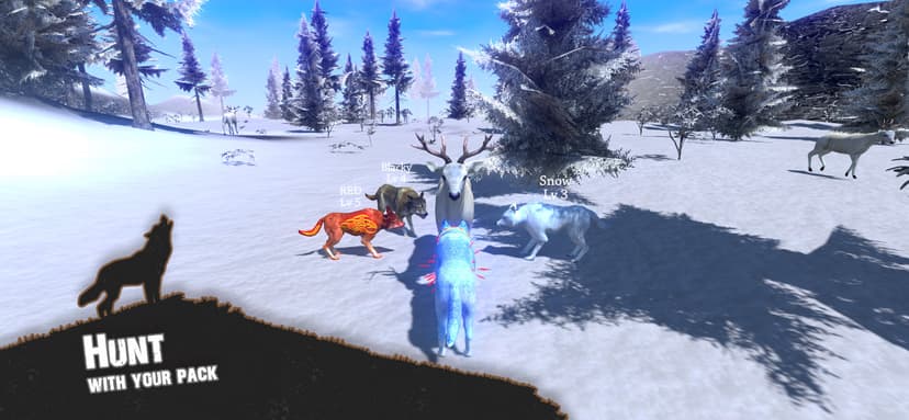 Wolf Simulator - Animal Games screenshot 2 - screenshot