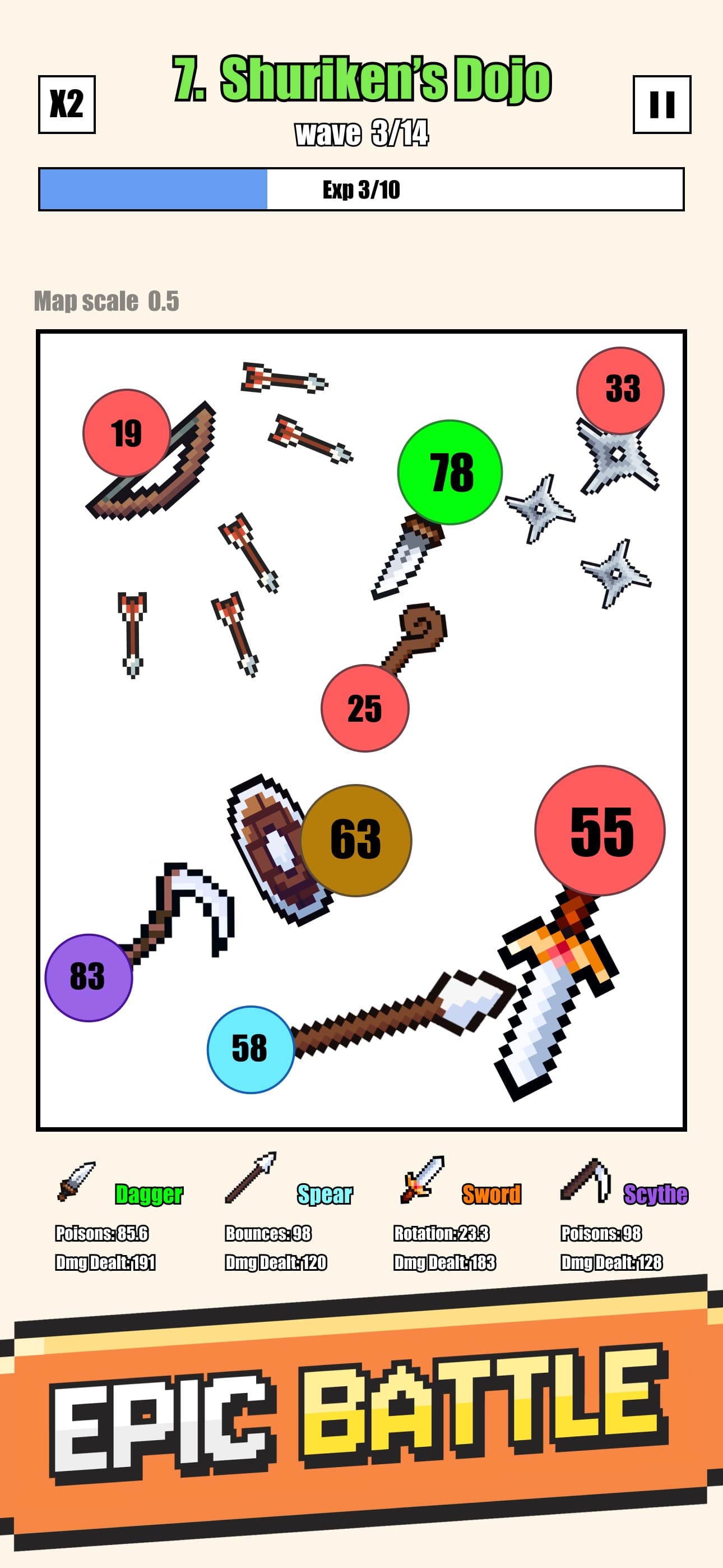 Weapon Ball Battles screenshot 1 - screenshot