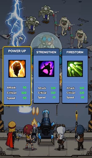 Zombie War Idle Defense Game screenshot 4 - screenshot