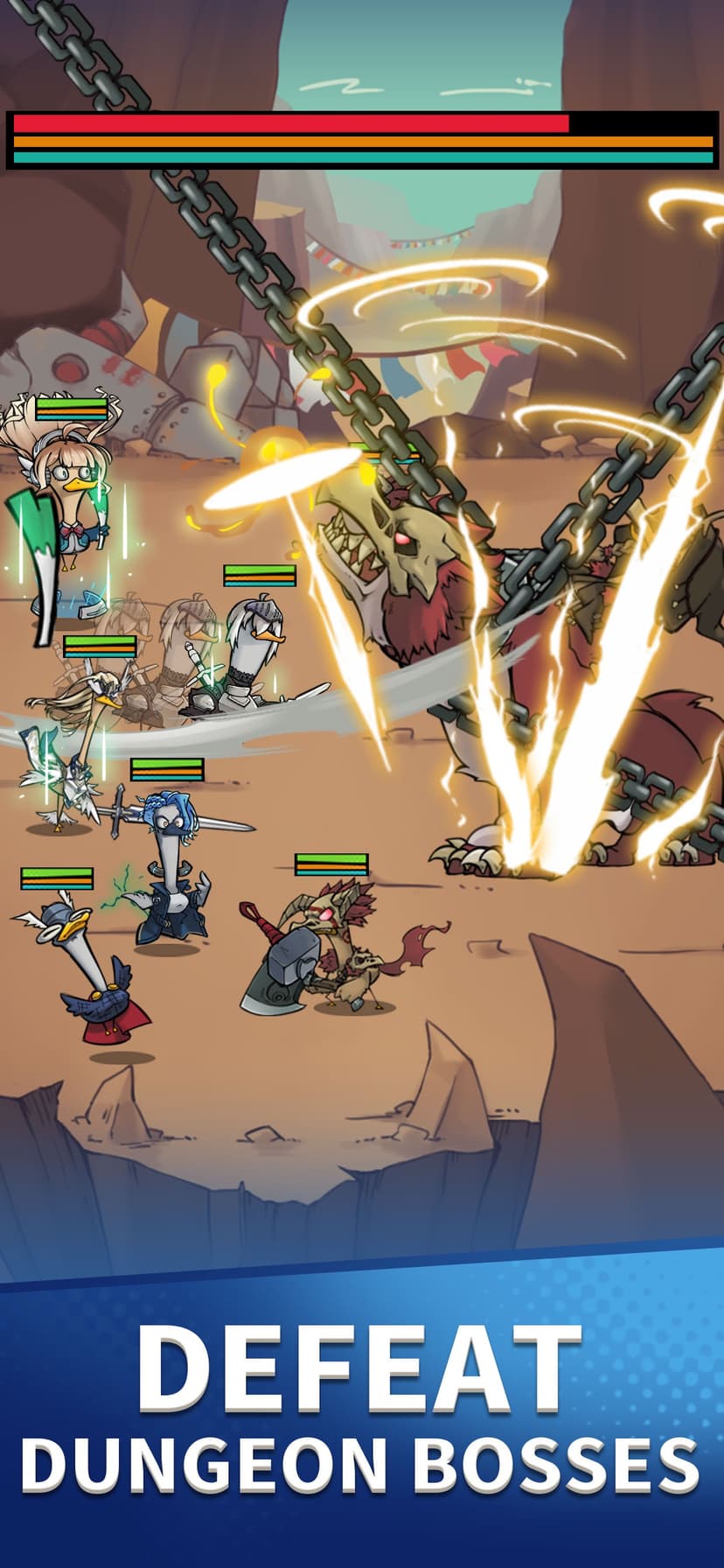 Merge Duck 2: Turn Based RPG screenshot 3 - screenshot