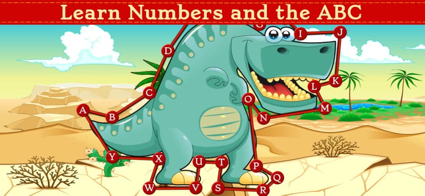 Dinosaur Dots Connect for kids screenshot 1 - screenshot