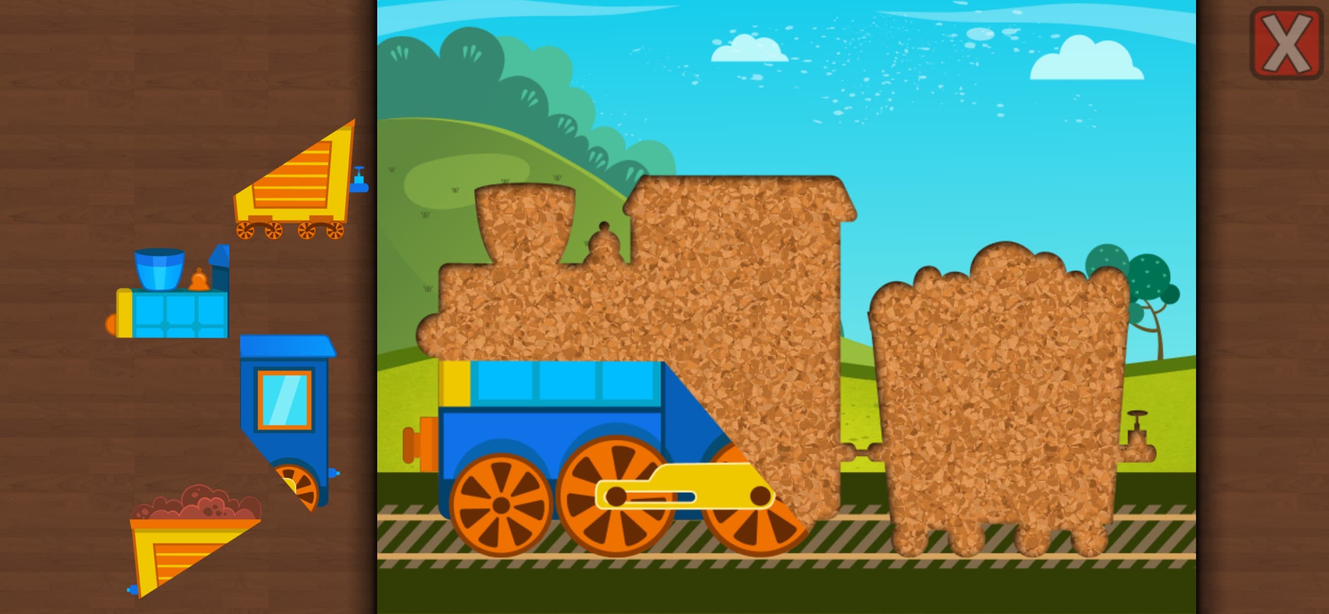 Kids Train Puzzle for Toddlers screenshot 3 - screenshot