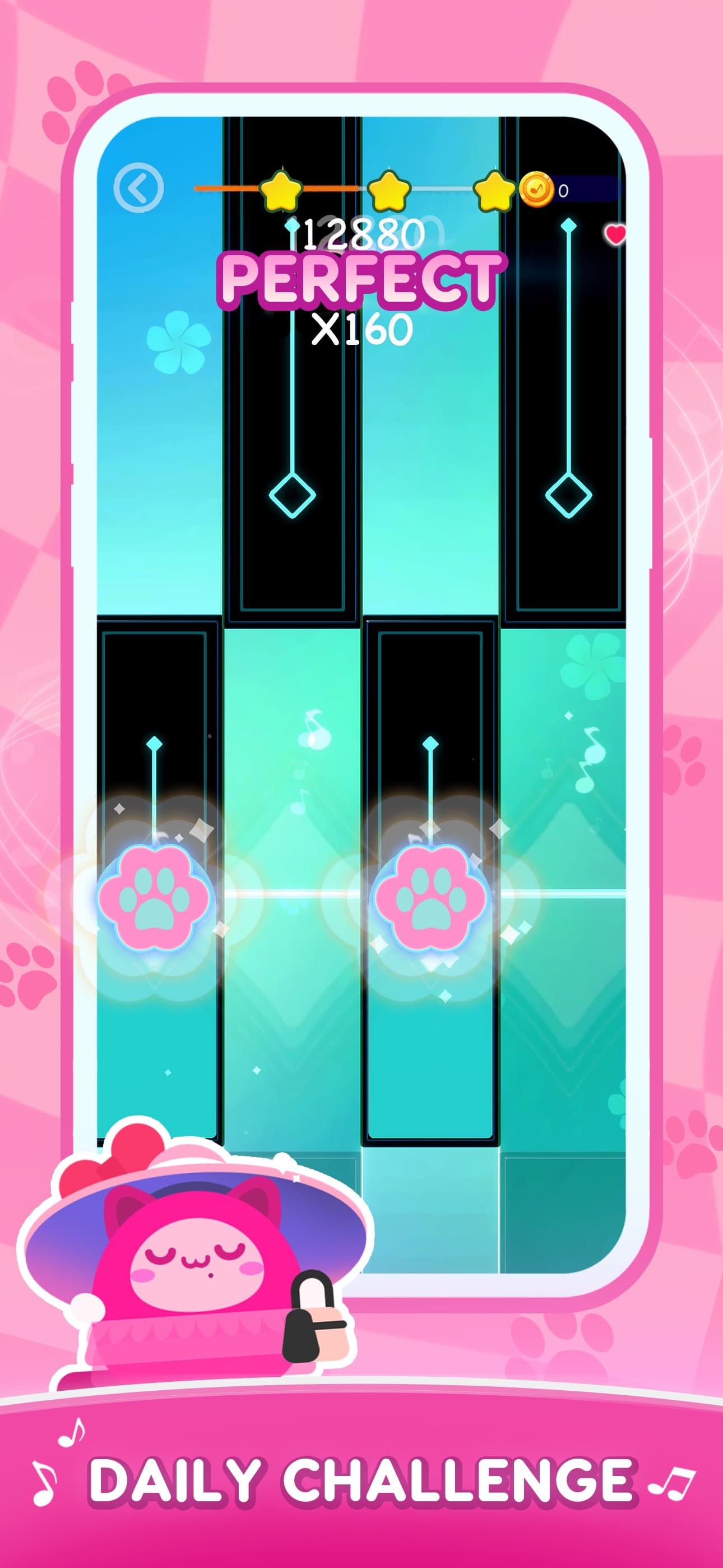 Cat Cute Tiles: Rhythm Games screenshot 7 - screenshot