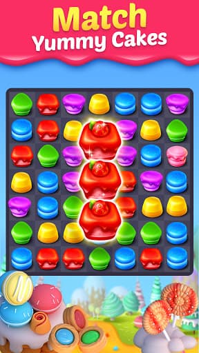 Cake Smash Mania - Match 3 screenshot 1 - screenshot