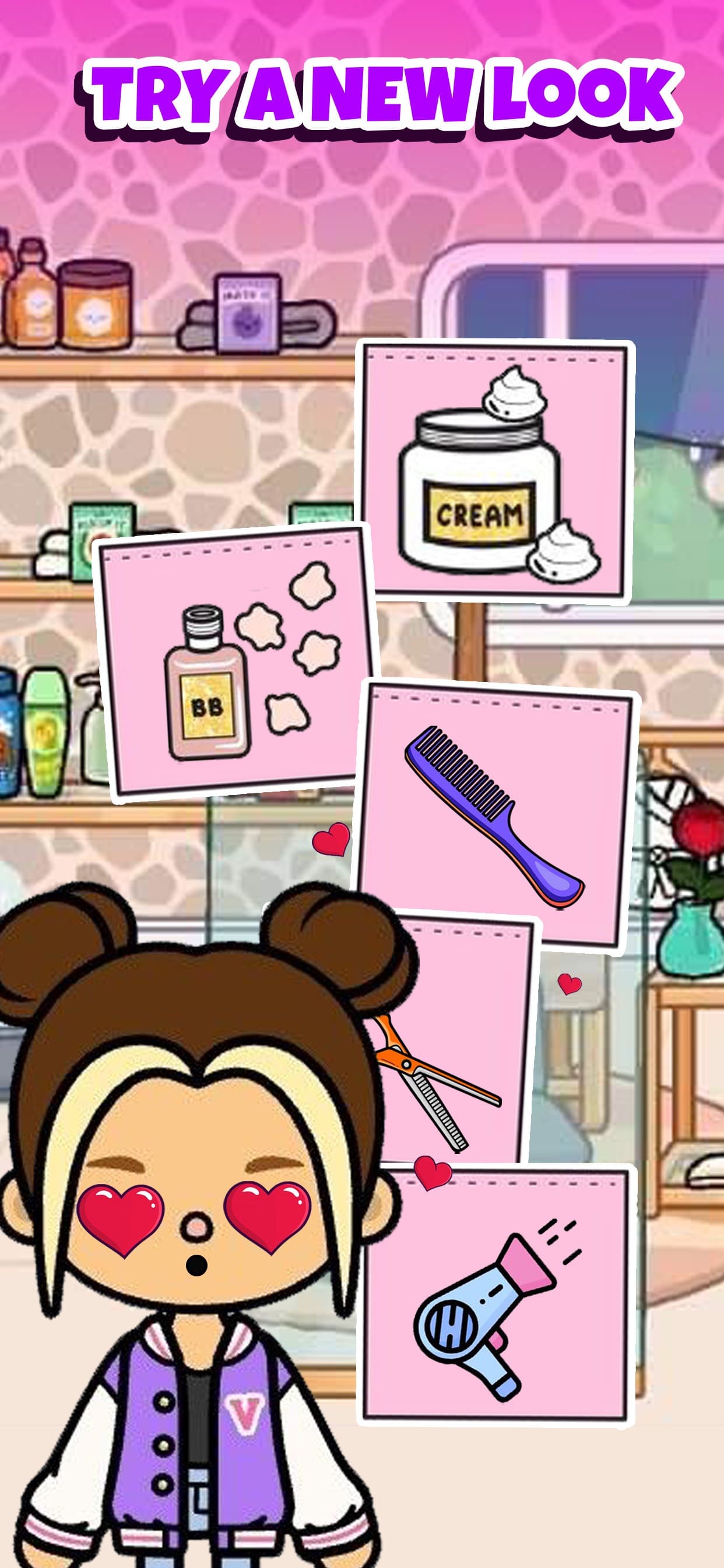 Mods Toca : Hair salon screenshot 3 - screenshot