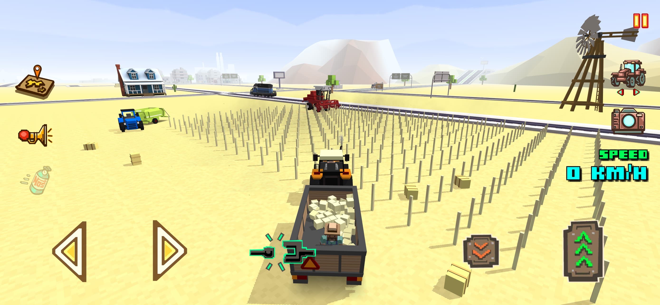 Pixel Farm Racing & Simulator screenshot 4 - screenshot