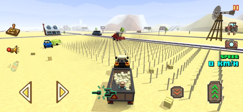 Pixel Farm Racing & Simulator screenshot 4 - screenshot