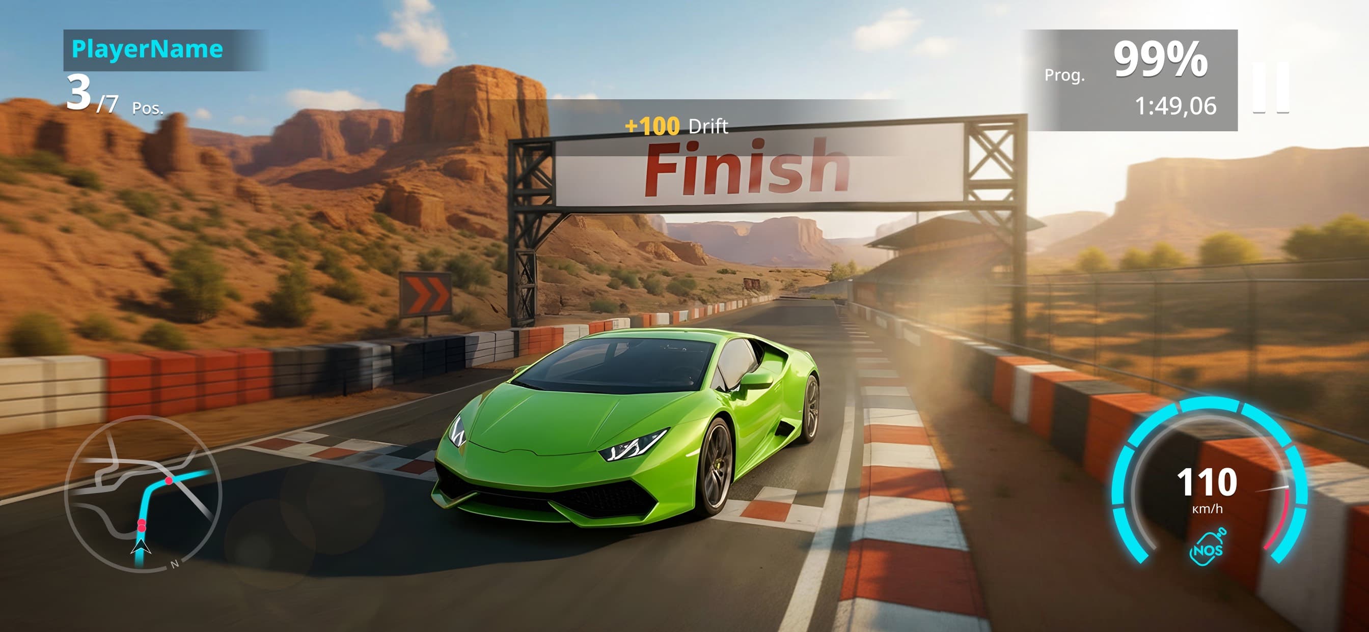 Nitro Rush: Car Racing Game screenshot 3 - screenshot