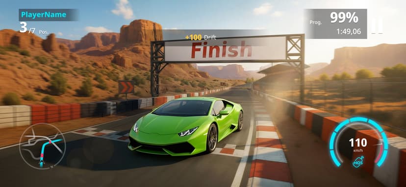 Nitro Rush: Car Racing Game screenshot 3 - screenshot