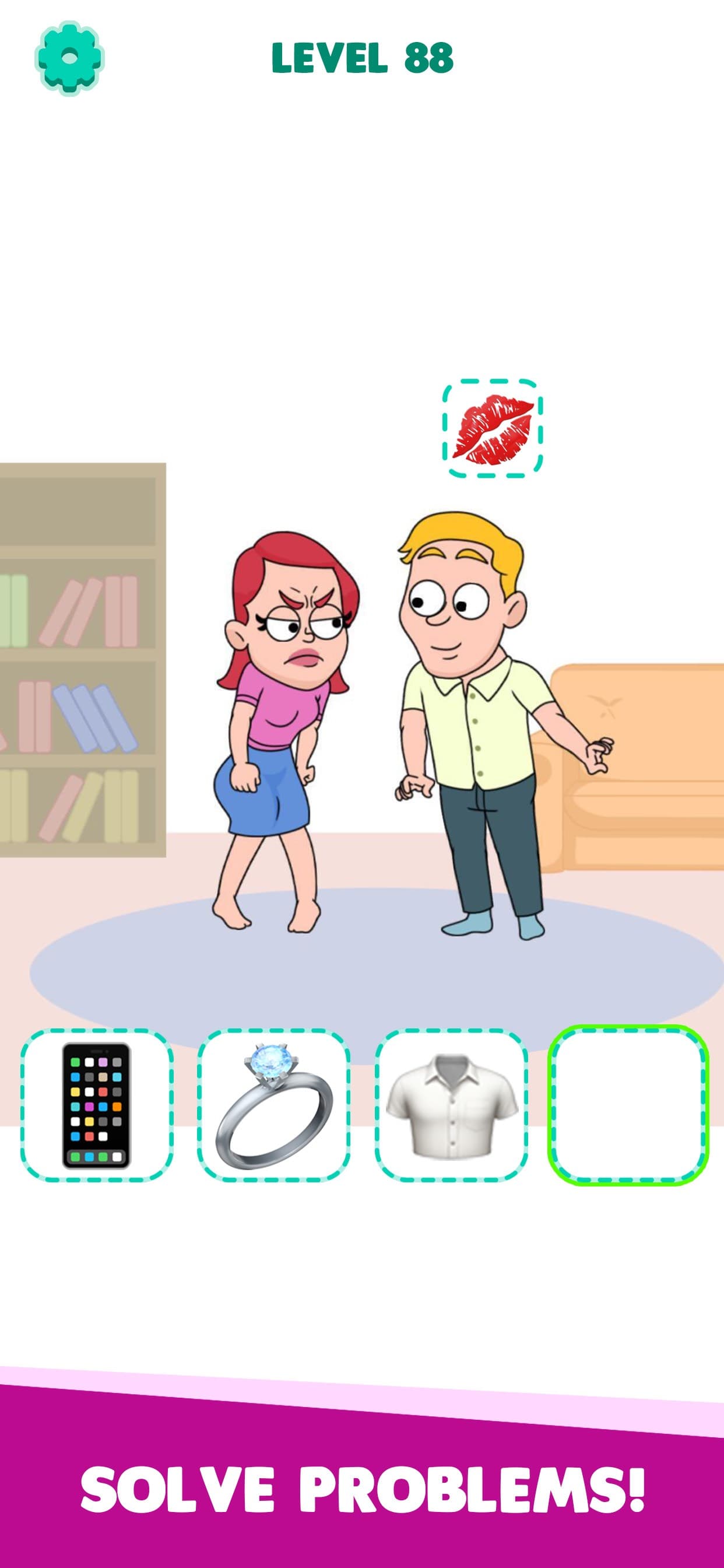 Emoji Story: Tricky Puzzles screenshot 1 - screenshot
