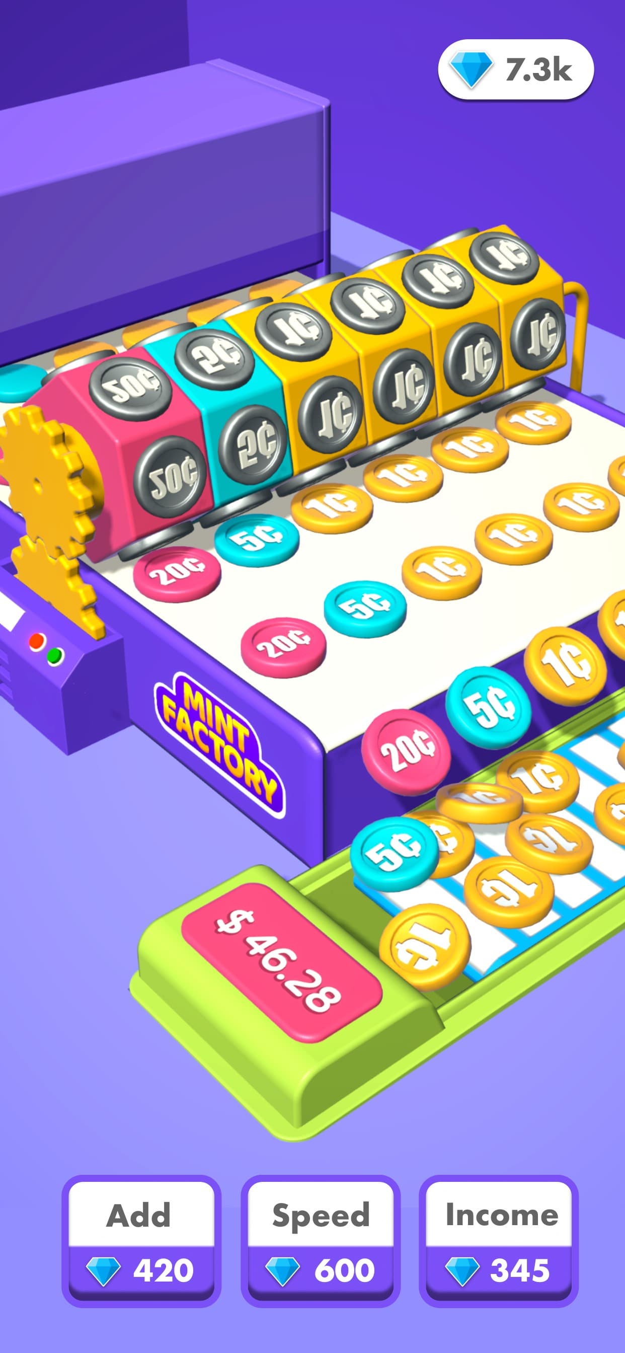 Mint Factory - Idle Money Game screenshot 3 - screenshot