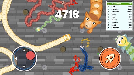 Sneak Snake-Slither Worm Game screenshot 5 - screenshot