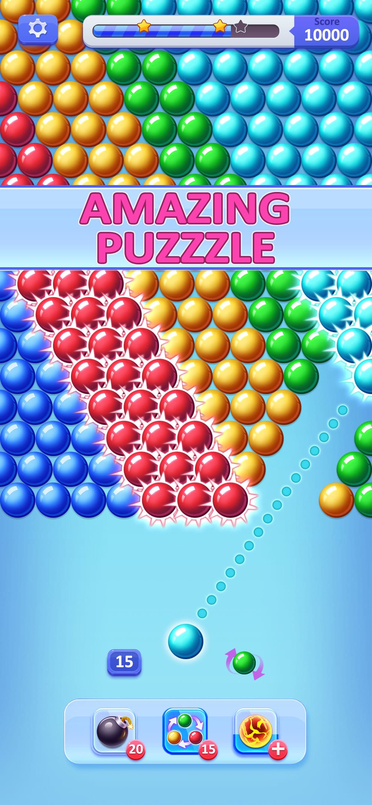 Shoot Bubbles - Bubble Pop screenshot 3 - screenshot