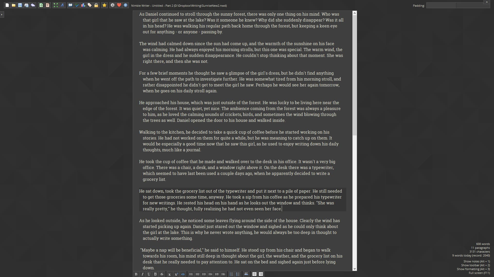 Null - screenshot
