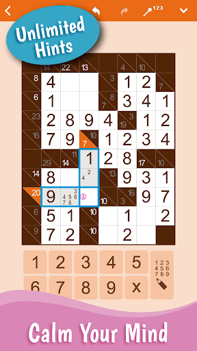 Kakuro: Number Crossword screenshot 3 - screenshot