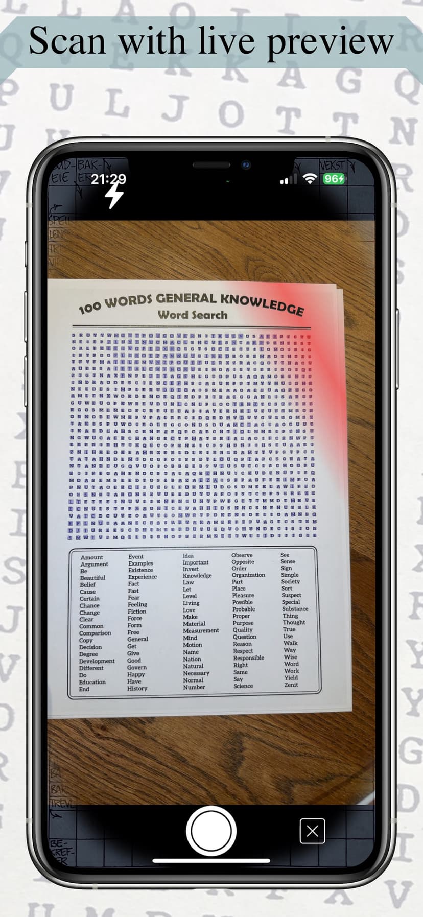 Word Search Scanner and Solver screenshot 2 - screenshot