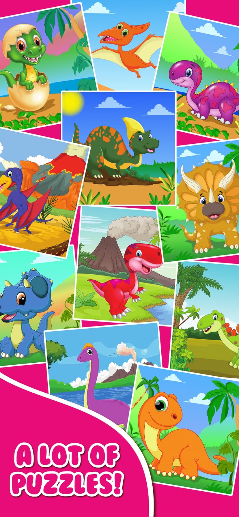 Dinosaur Jigsaw Puzzle Games. screenshot 2 - screenshot