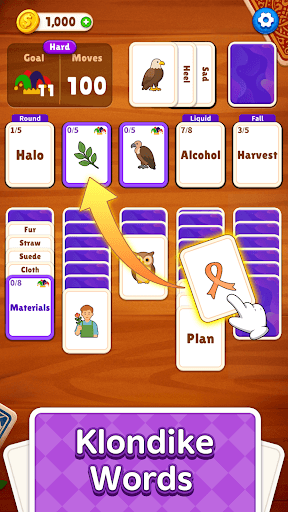 Words Klondike : Associations screenshot 8 - screenshot