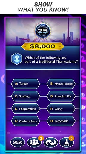 Official Millionaire Game screenshot 1 - screenshot