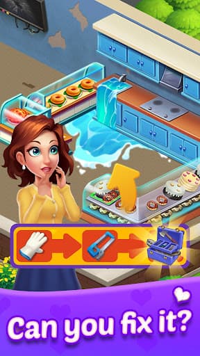 Merge Love - Happy cook screenshot 17 - screenshot