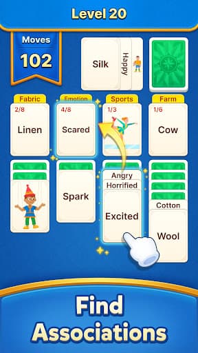 Solitaire Word Match screenshot 1 - screenshot