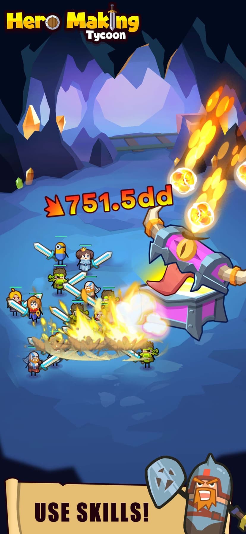 Hero Making Tycoon Idle Games screenshot 6 - screenshot