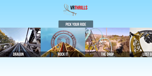 VR Thrills Roller Coaster Game screenshot 1 - screenshot